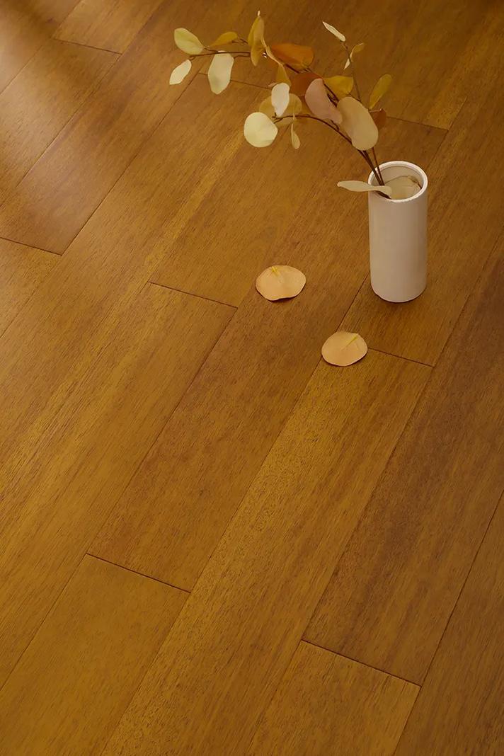 上臣木地板綠色產(chǎn)品純原木番龍眼安裝效果,好品質(zhì)好價格五一優(yōu)惠 - 抖